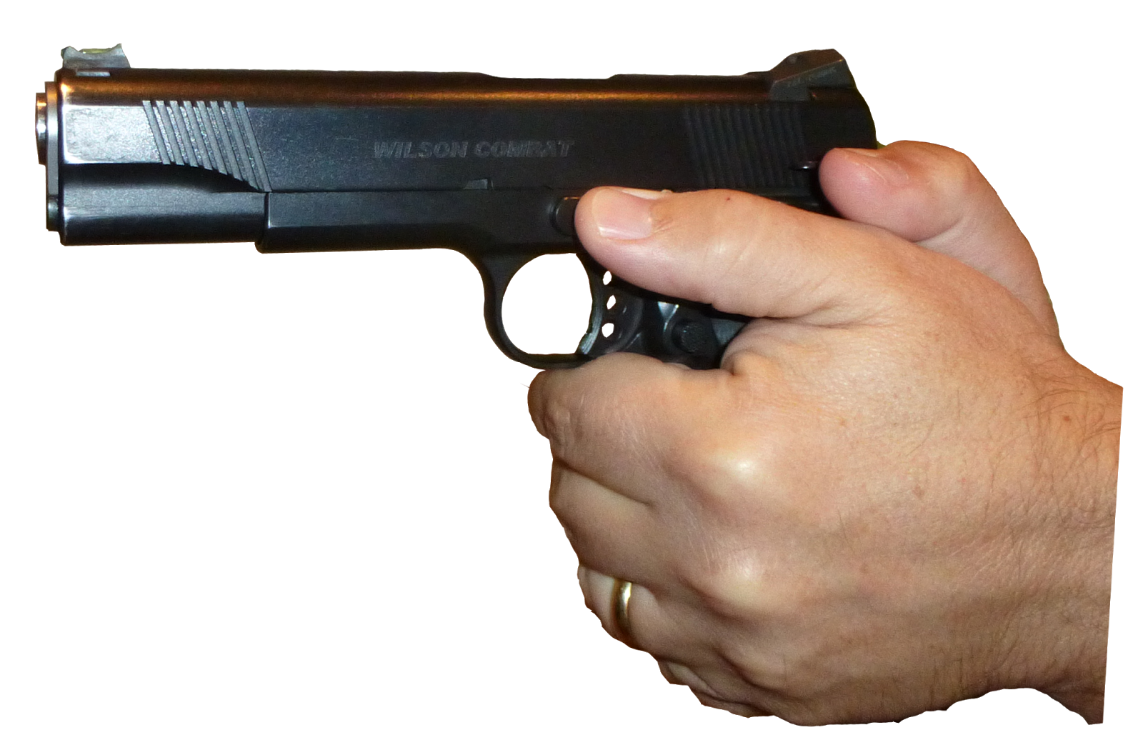 Gun In Hand Transparent PNG Image