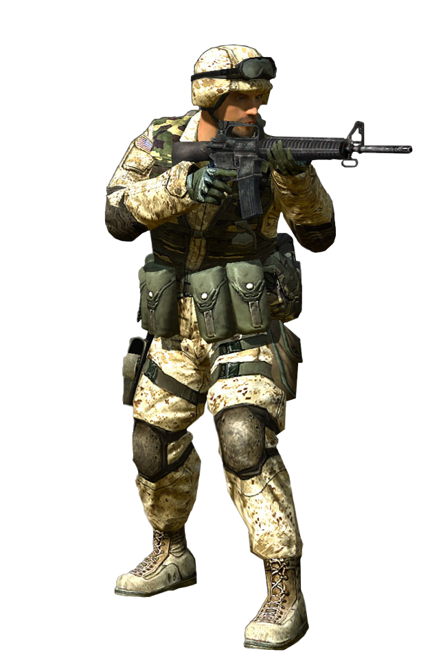 Battlefield Army Soldier Transparent PNG Image