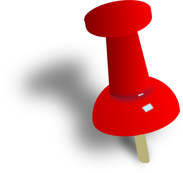 Pushpin Transparent PNG Image