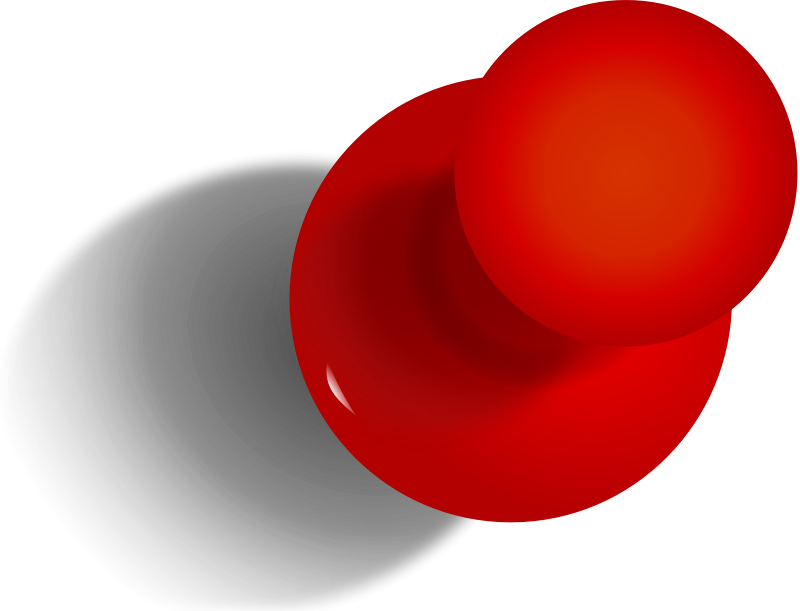 Pushpin Transparent PNG Image