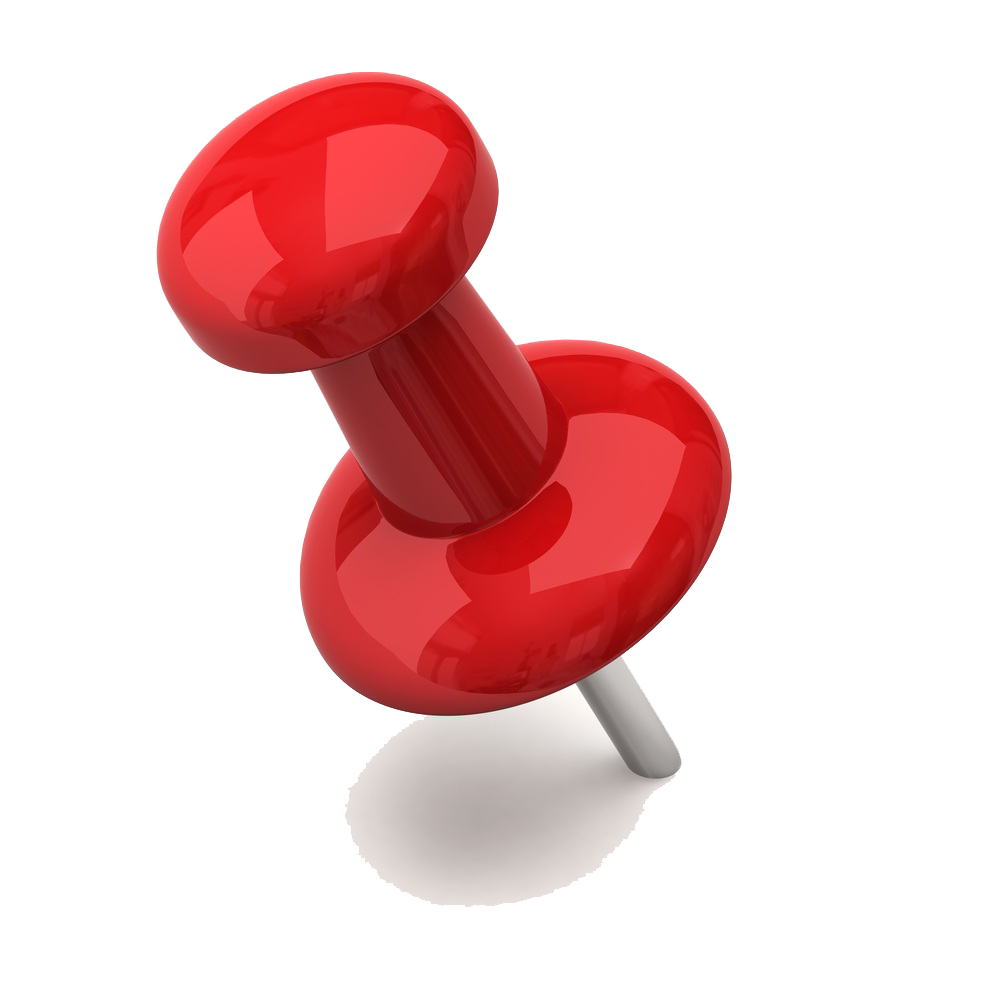 Pushpin Transparent PNG Image