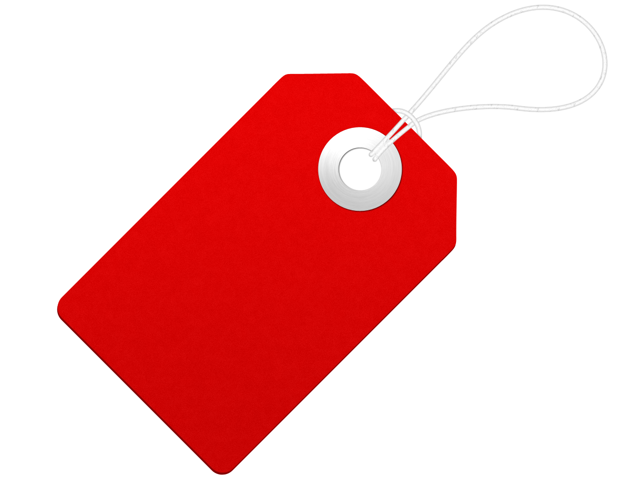 Blank Tag Transparent PNG Image