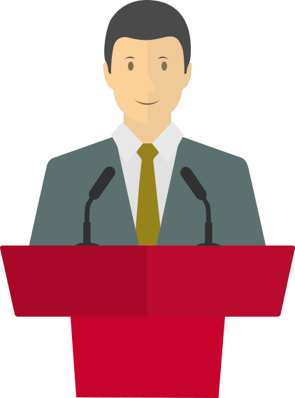 Speaking Background Transparent PNG Image