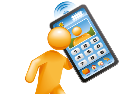Calling Transparent PNG Image