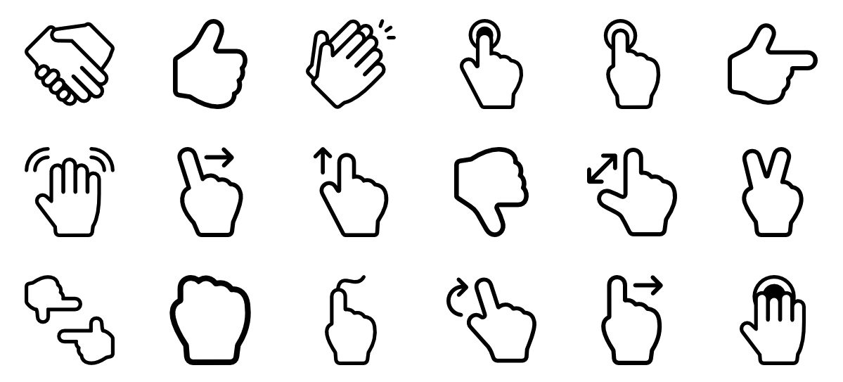 Gesture Transparent PNG Image