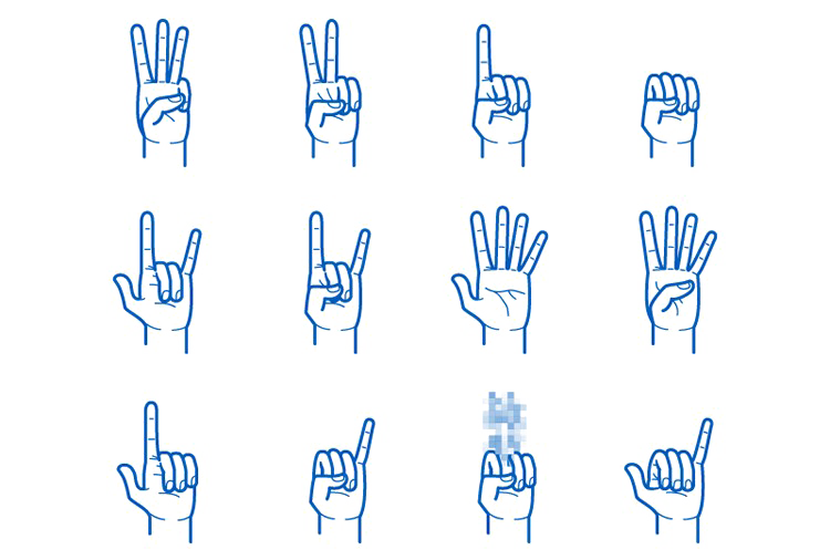 Gesture Transparent PNG Image