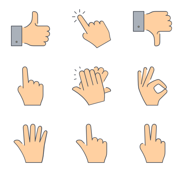 Gesture Transparent PNG Image