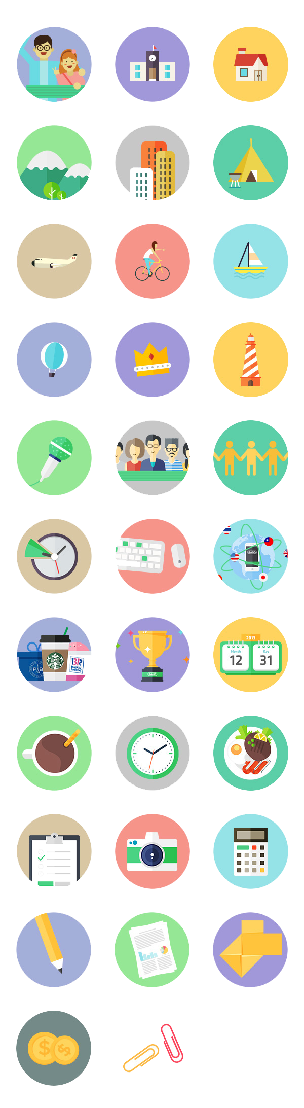 Web Design Collection Flat Icon Transparent PNG Image