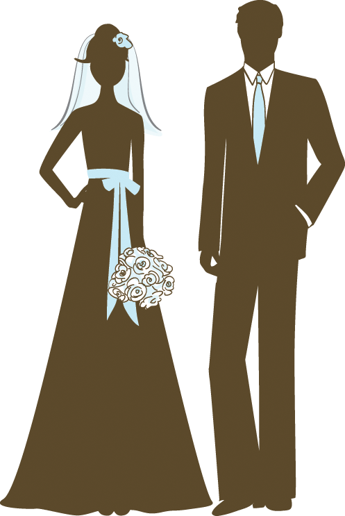 Wedding Couple Transparent PNG Image