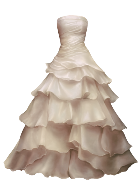 Wedding Dress Transparent PNG Image