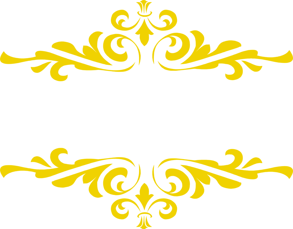 Fancy Wedding Border Transparent PNG Image