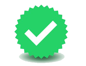 Badge Whatsapp Verified Transparent PNG Image