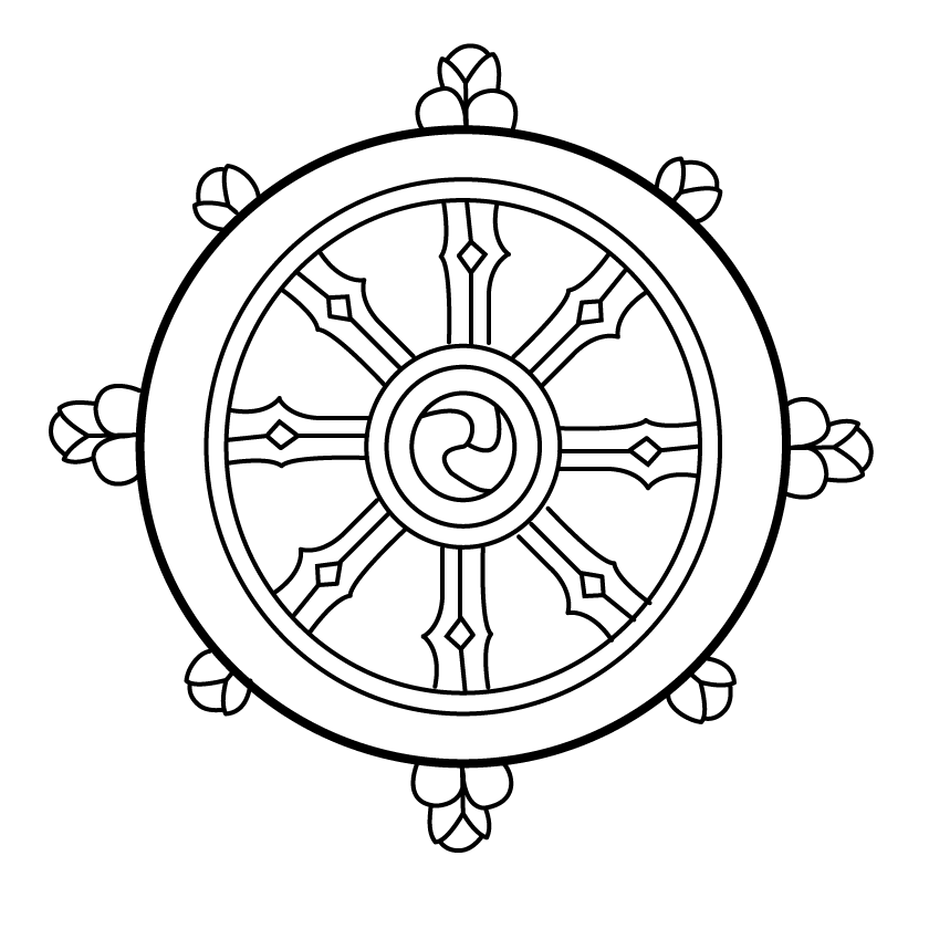 Wheel Of Dharma Transparent PNG Image