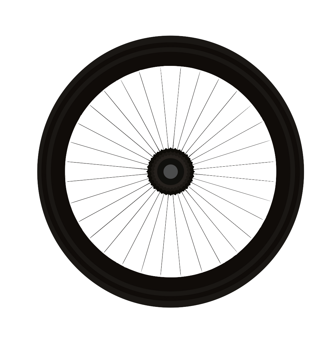 Wheel Bicycle Tire Transparent PNG Image