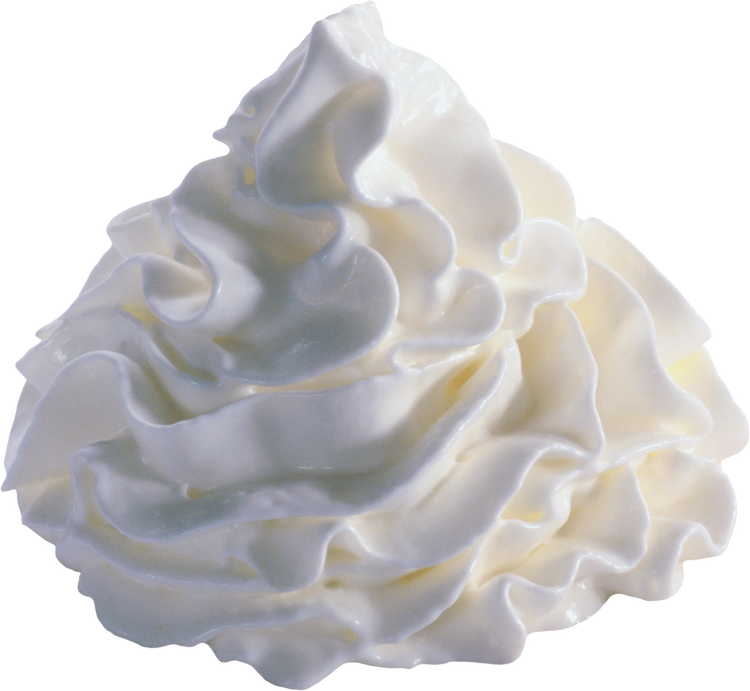 Yogurt Whipped Cream File Transparent PNG Image
