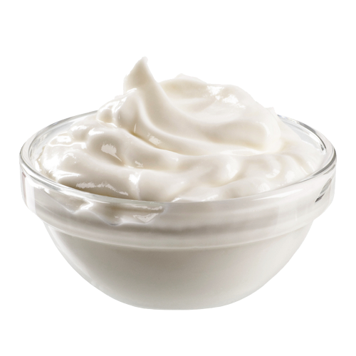 Yogurt Whipped Cream Transparent PNG Image