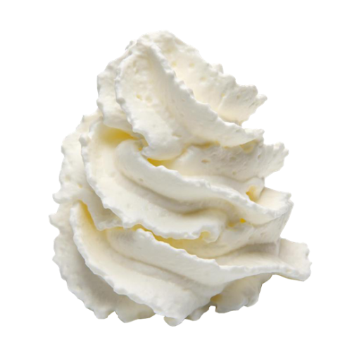 Yogurt Whipped Cream Transparent PNG Image