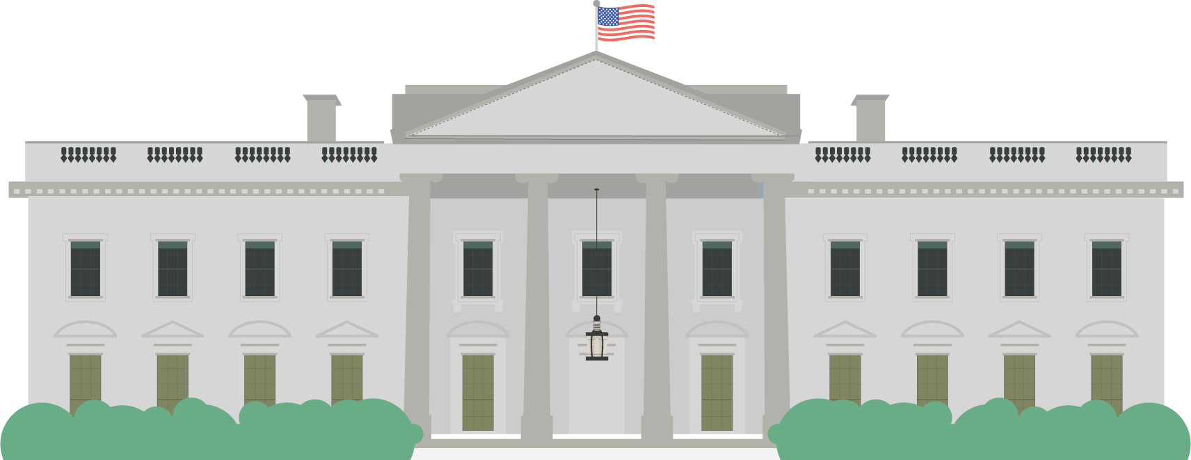 White House Transparent PNG Image