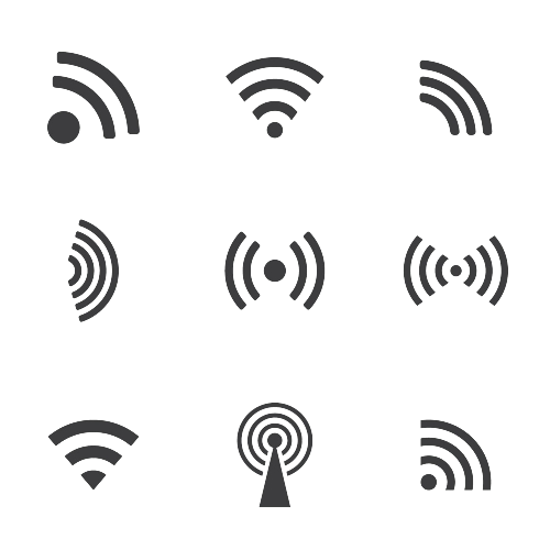 Wifi Royalty- Wireless Vector Logo Wi-Fi Icon Transparent PNG Image