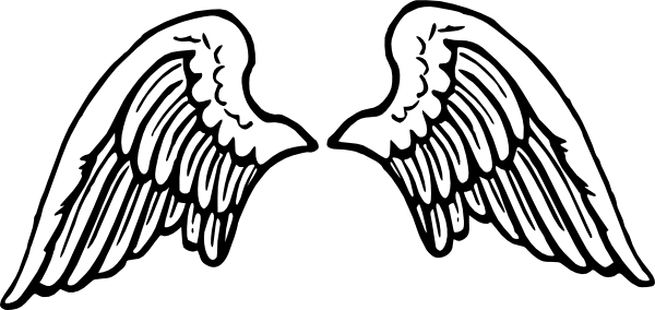Angel Halo Wings Transparent PNG Image
