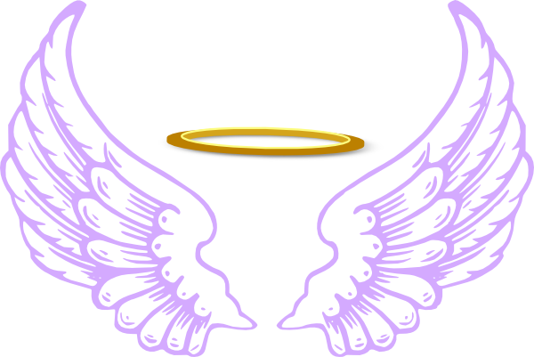 Angel Halo Wings Transparent PNG Image