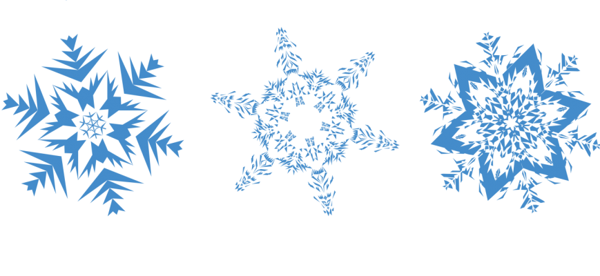 Snowflakes Transparent PNG Image