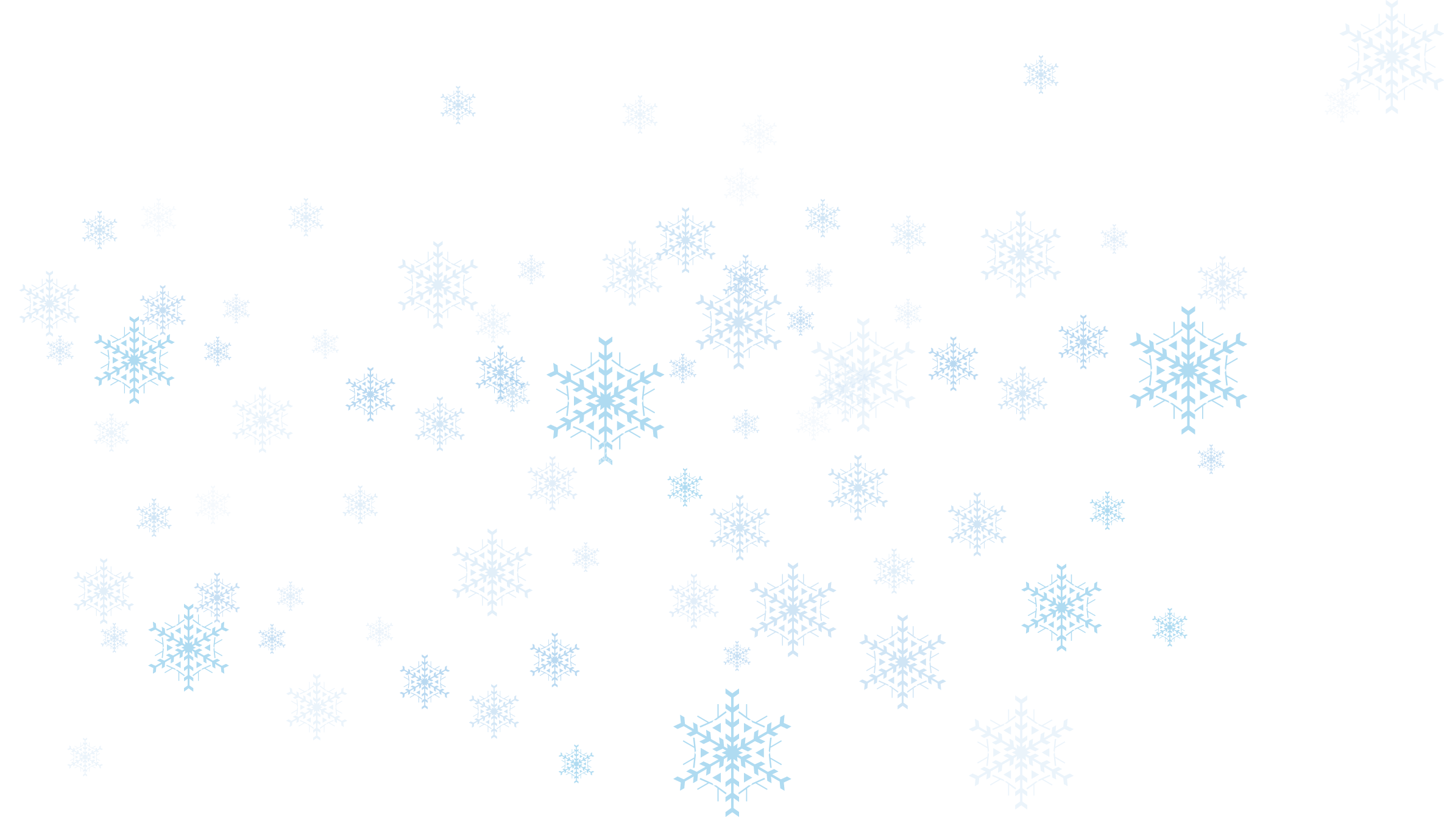 Snowflakes Transparent PNG Image