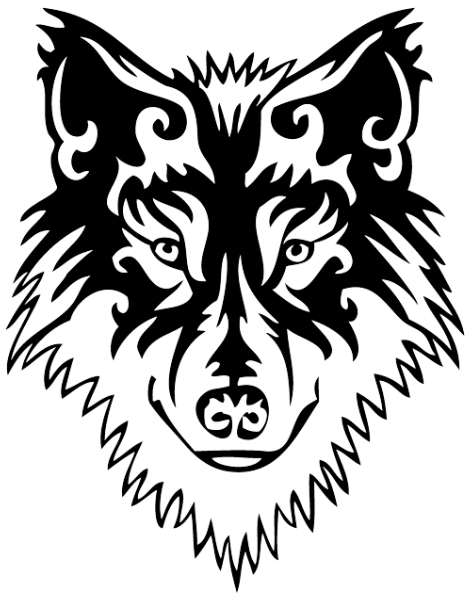 Wolf Tattoos Transparent PNG Image