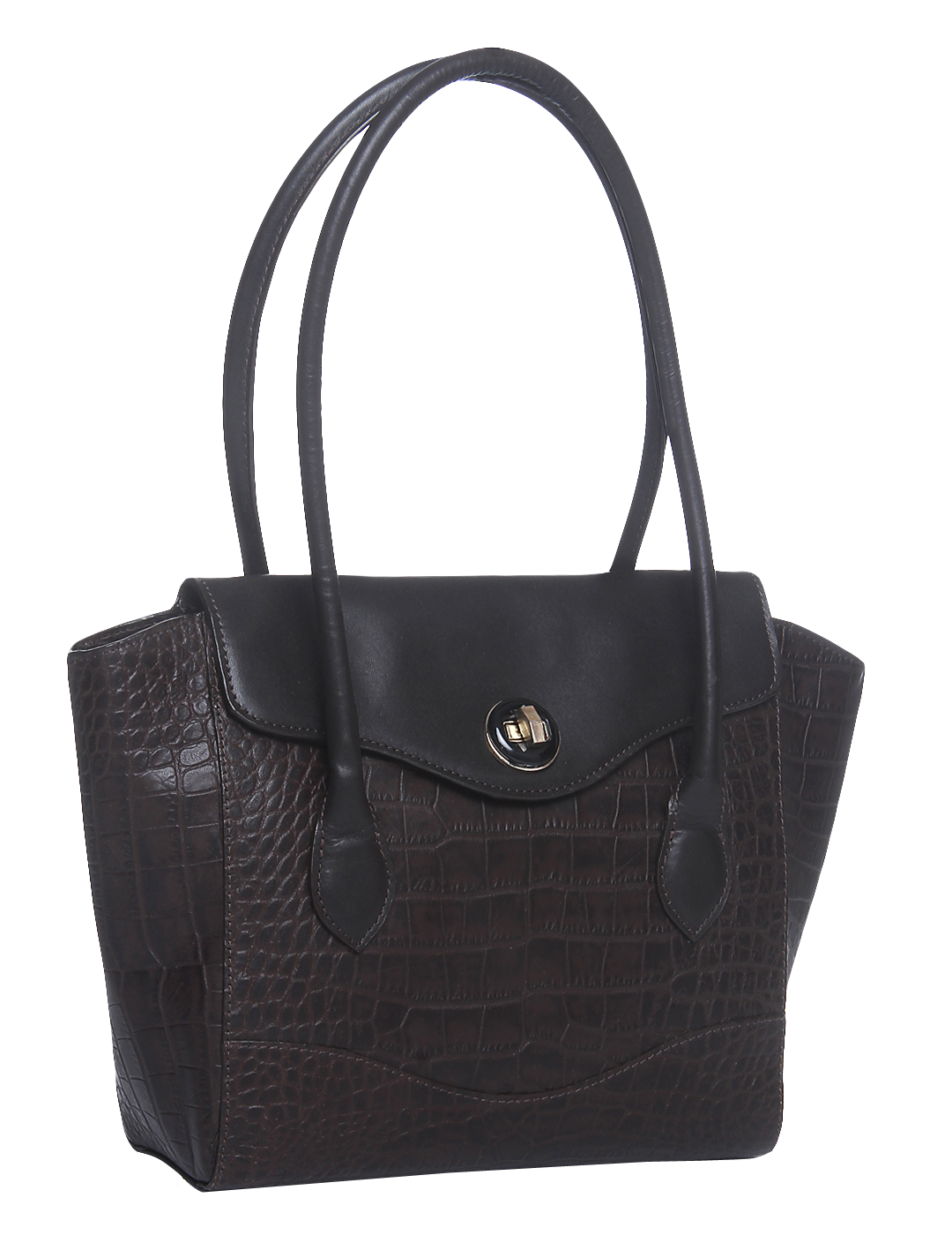 Handbag Leather Black Casual Transparent PNG Image