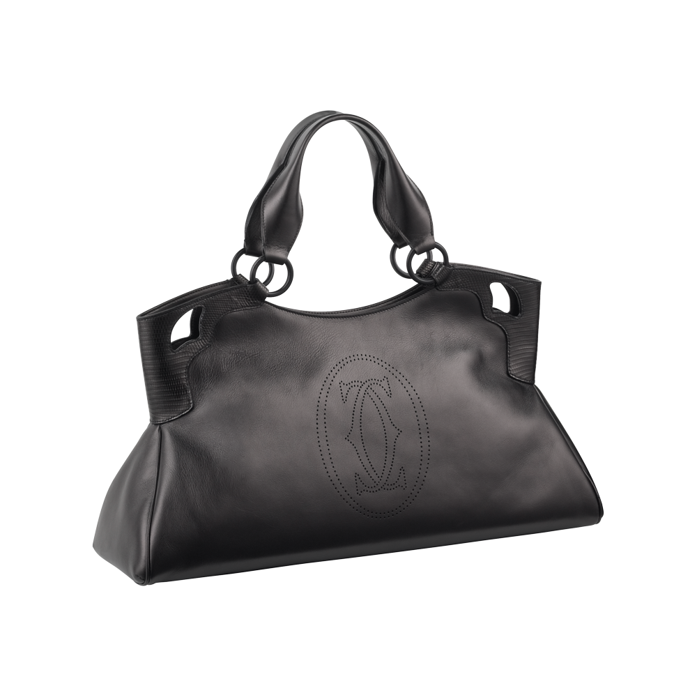 Handbag Leather Black Clutch Transparent PNG Image