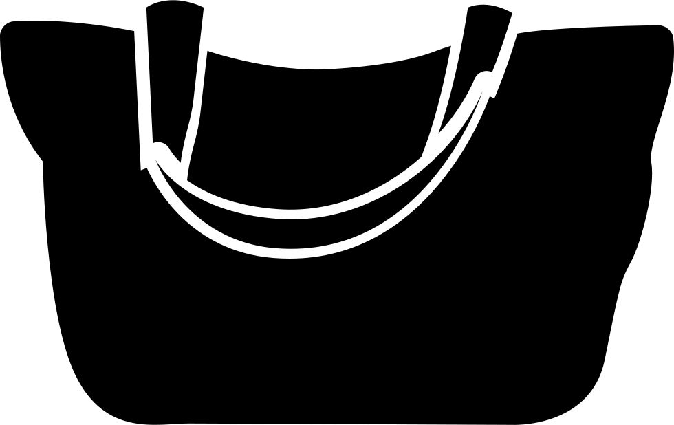 Handbag Leather Silhouette Black Transparent PNG Image