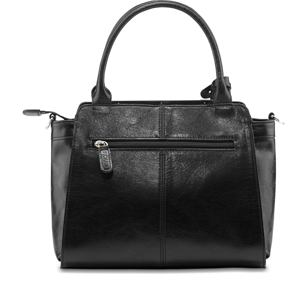 Handbag Leather Black Transparent PNG Image