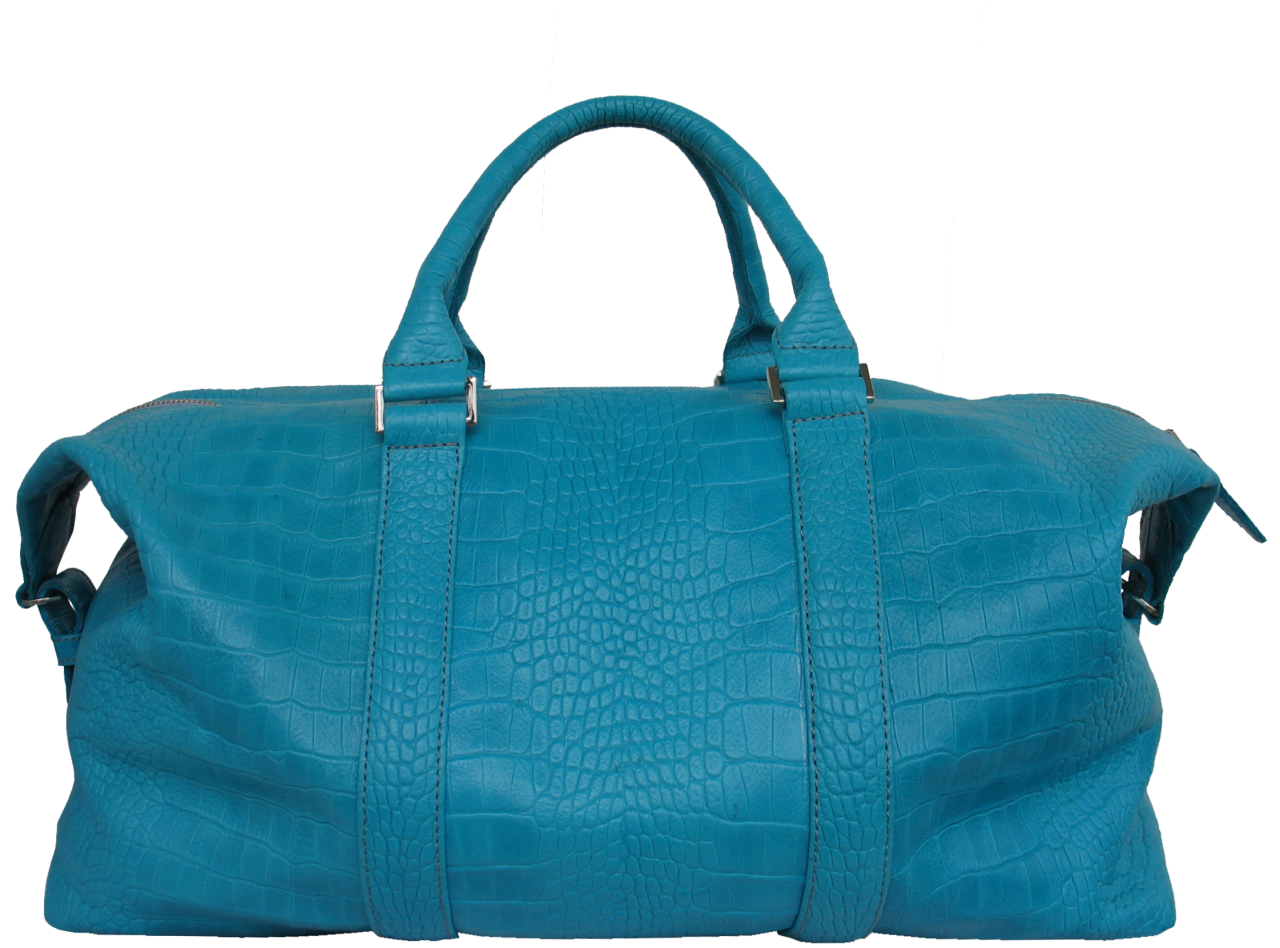 Blue Handbag Women Transparent PNG Image