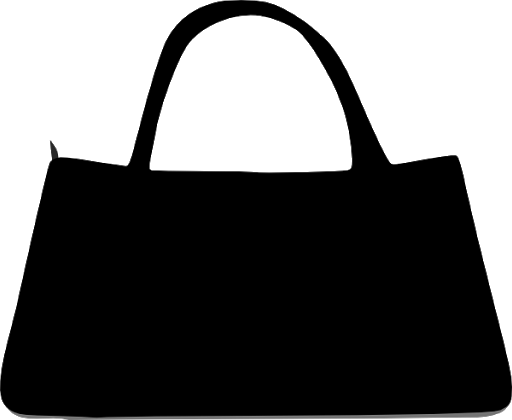 Handbag Black Transparent PNG Image