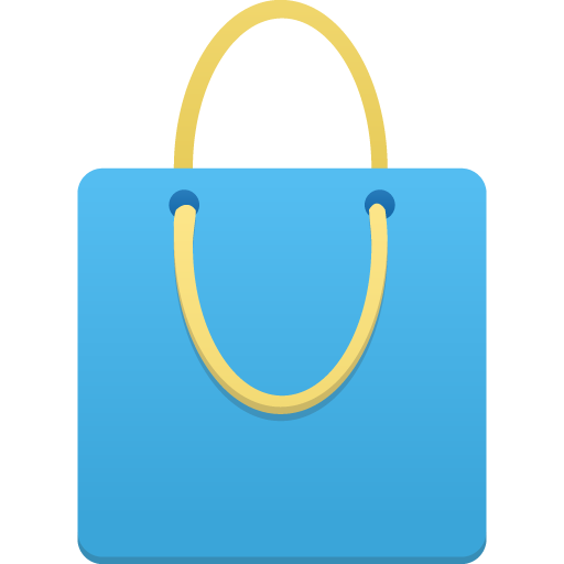 Blue Handbag Shopping Transparent PNG Image