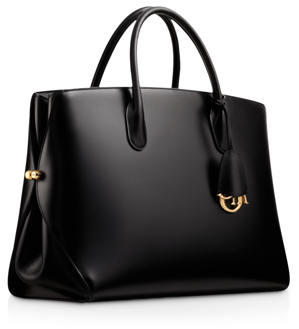 Shoulder Handbag Black Leather Transparent PNG Image