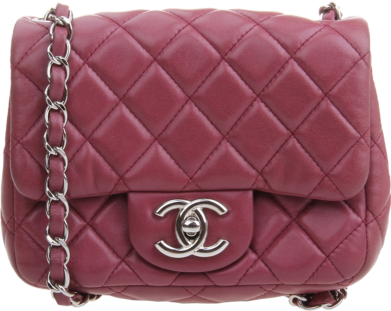 Pink Handbag Transparent PNG Image