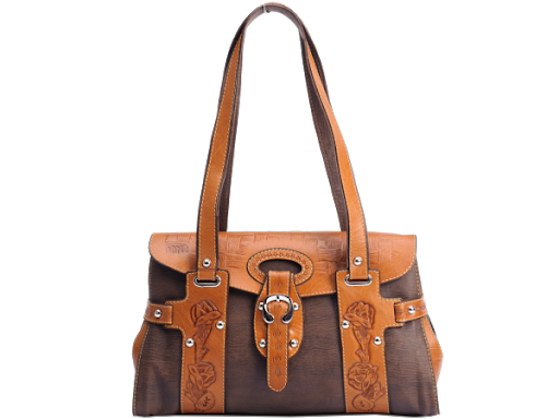 Leather Brown Handbag File Transparent PNG Image