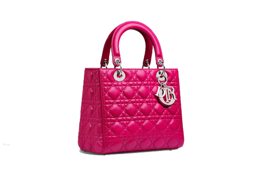 Pink Handbag Glossy Transparent PNG Image