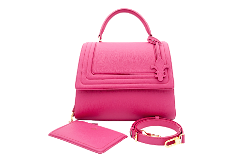 Pink Handbag Glossy File Transparent PNG Image