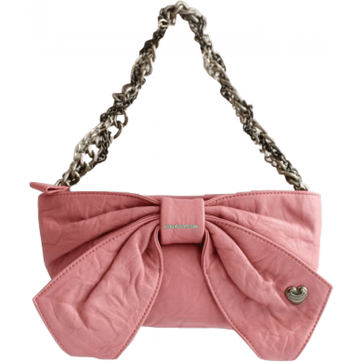 Pink Handbag Matte Transparent PNG Image