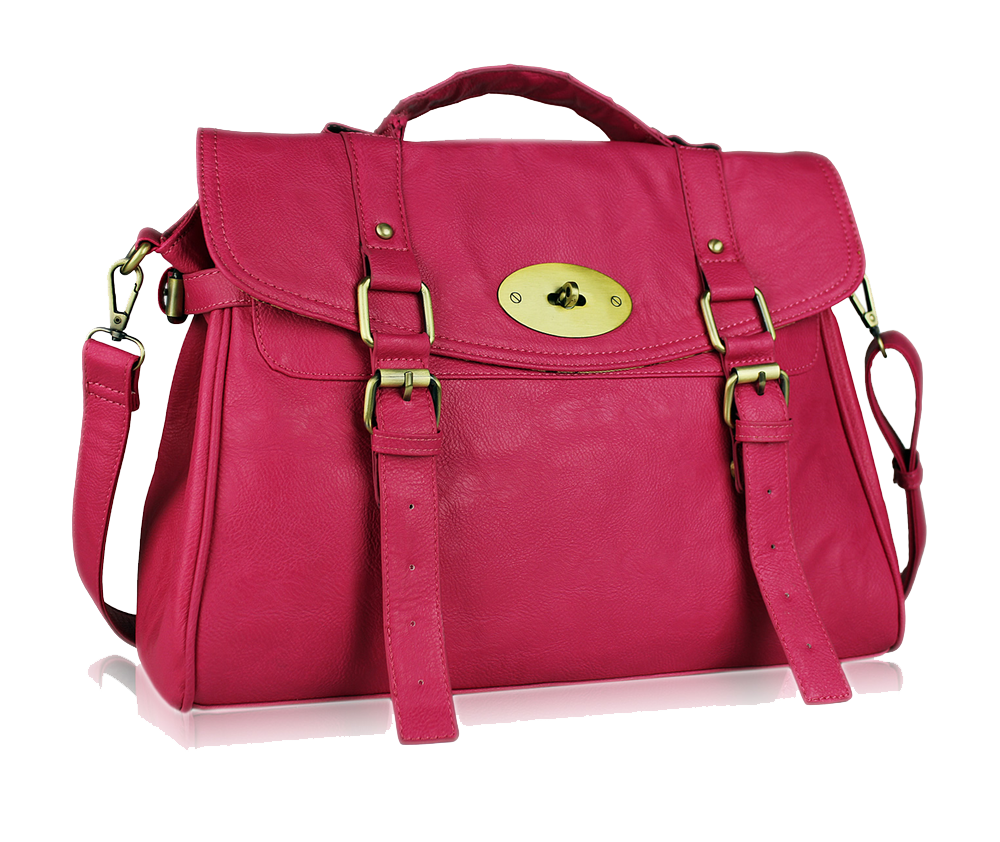Pink Handbag Transparent PNG Image