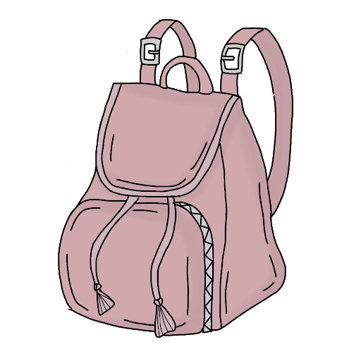 Pink Handbag Vector Transparent PNG Image