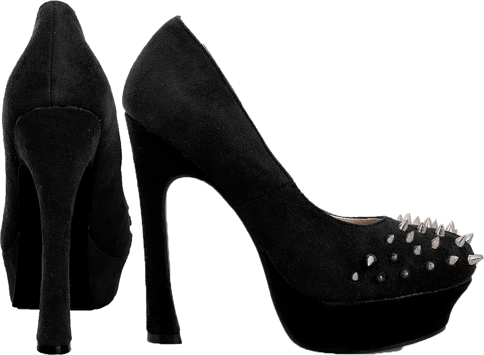 Black Women Shoes Transparent PNG Image