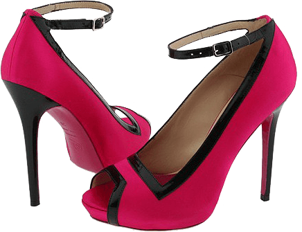 Pink Women Shoes Transparent PNG Image