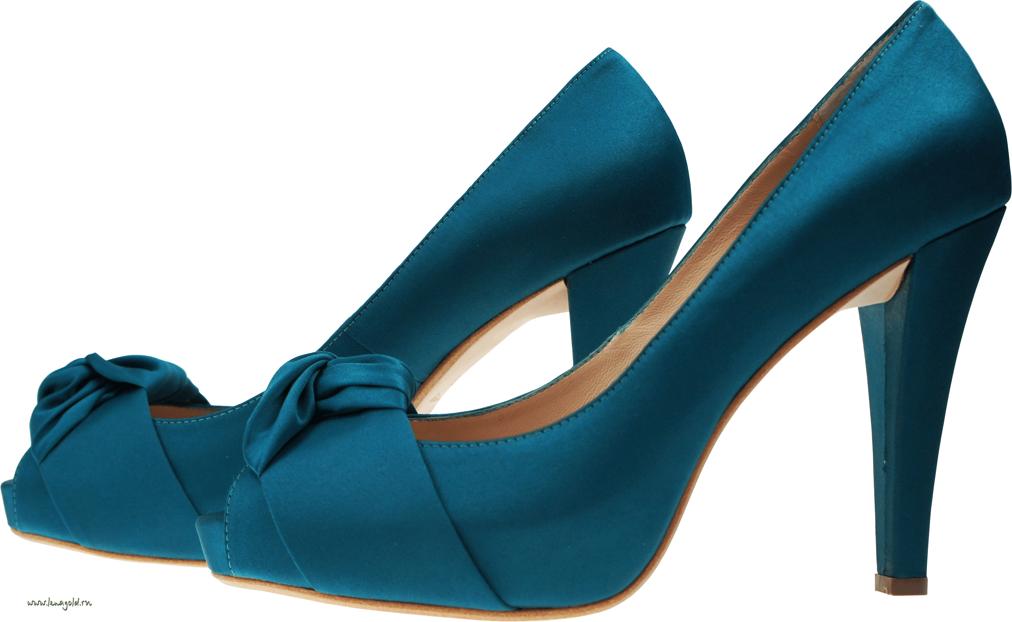 Blue Women Shoes Transparent PNG Image