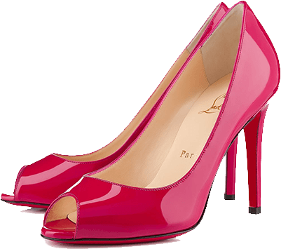 Pink Women Shoes Transparent PNG Image