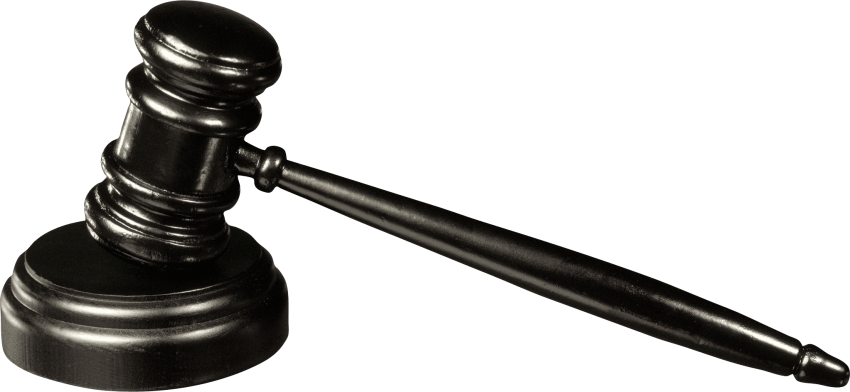 Gavel Hammer Transparent PNG Image