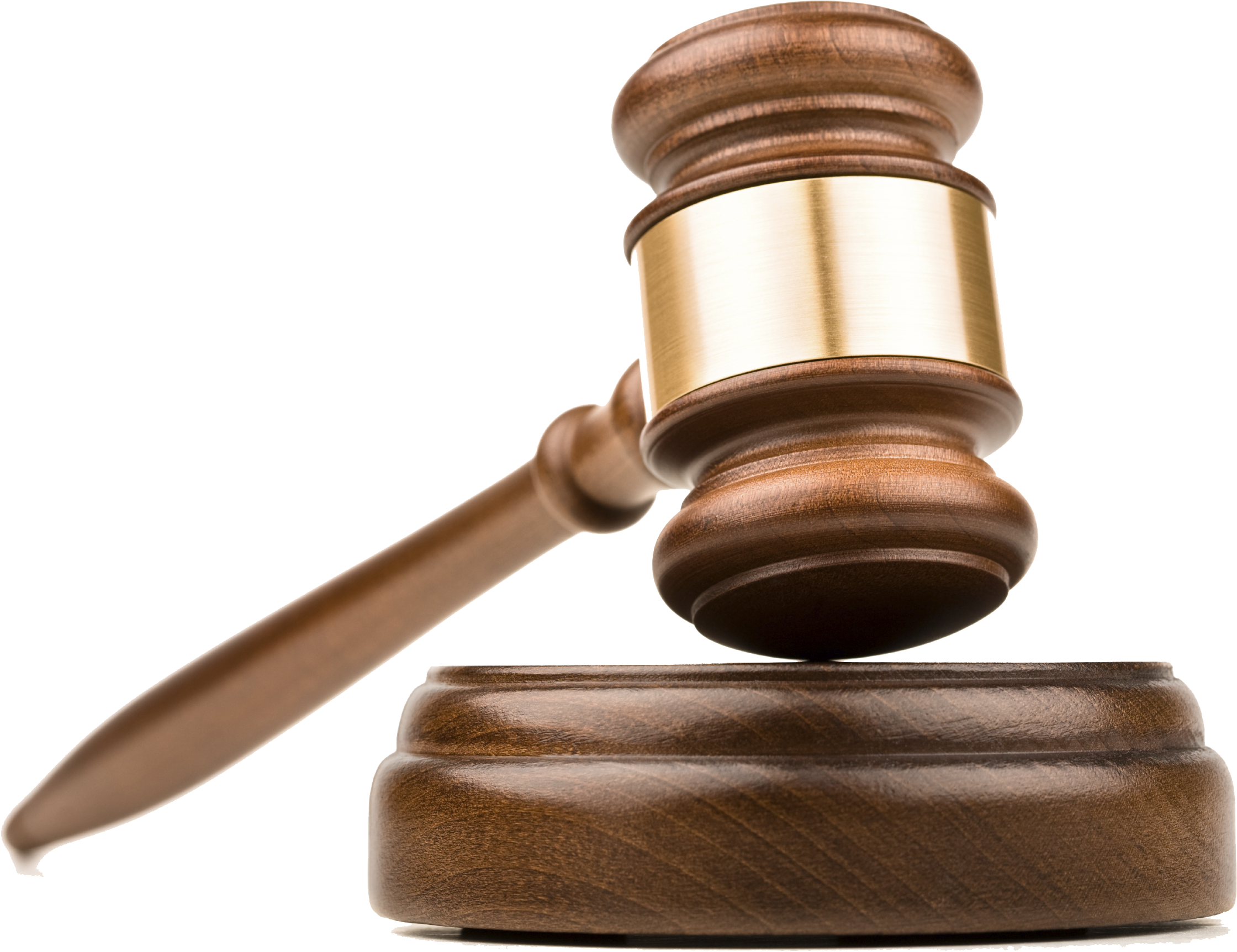 Gavel Hammer Transparent PNG Image