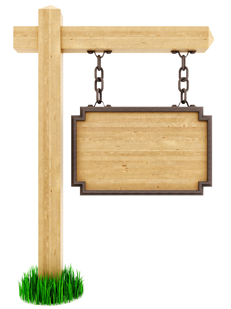 Wooden Wood Signs Sign Transparent PNG Image